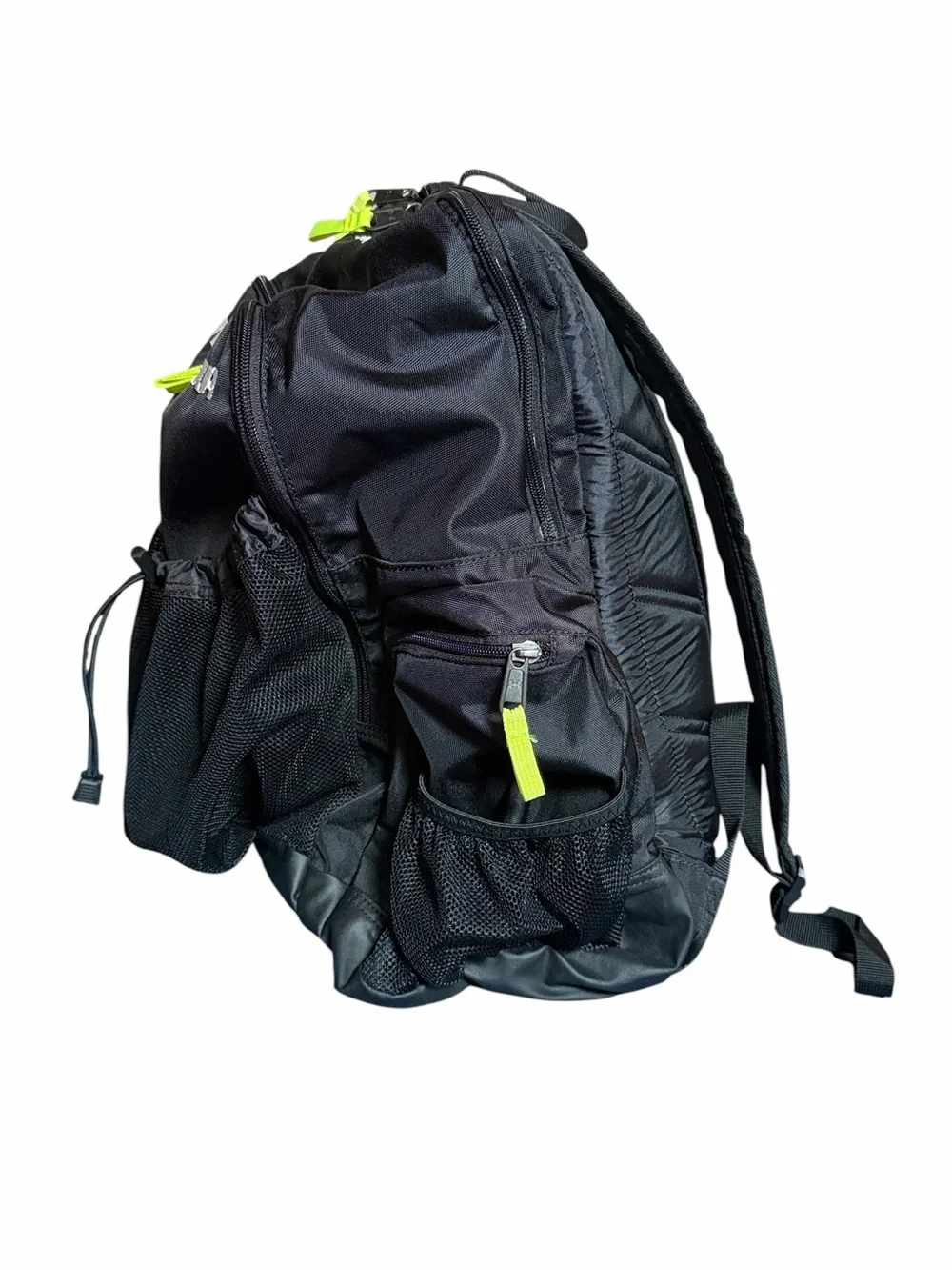 Under Armour Storm Black & Neon Yellow Striker Soccer ball Backpack